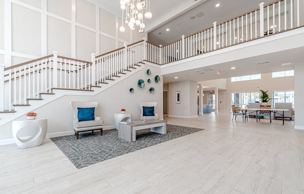 Lobby Lobby at Briar Park 55+ Apartments, Georgia